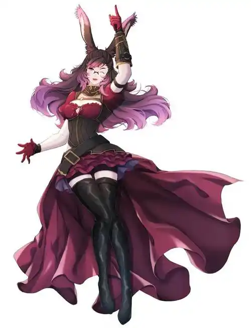 commissionlyra琴的最终幻想14壁纸插画图片