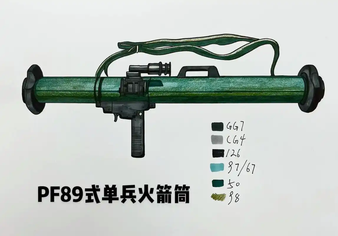 一起画画吧 #画枪#军事 #原创#创作灵感 - 抖音