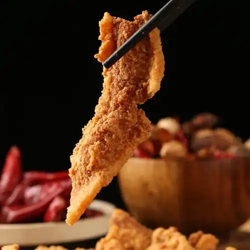 橘子娃娃猪油渣 100g 猪油渣食小吃网红肉脯肉食类猪肉干麻辣五花肉