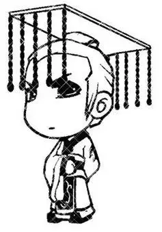 秦景公的简笔画