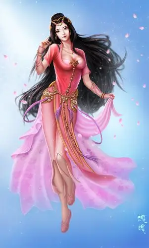 侠女|插画|游戏原画|魂魄 - 原创作品 - 站酷 (zcool)