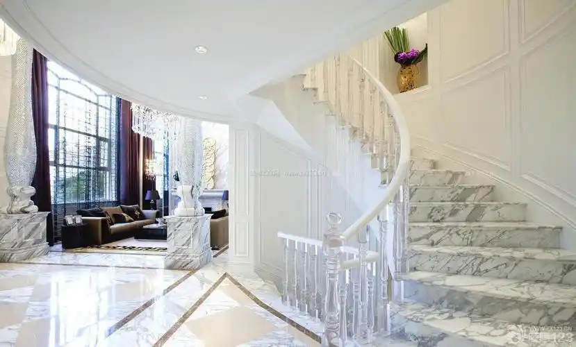 家装现代风格别墅楼梯设计图片