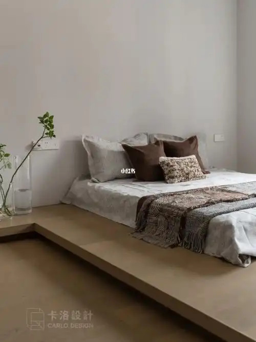 超好睡的日式地台床把美居氛围感拉满