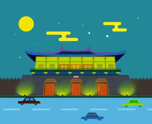 洛阳定鼎门|插画|商业插画|云中五三 - 原创作品 - 站酷 (zcool)