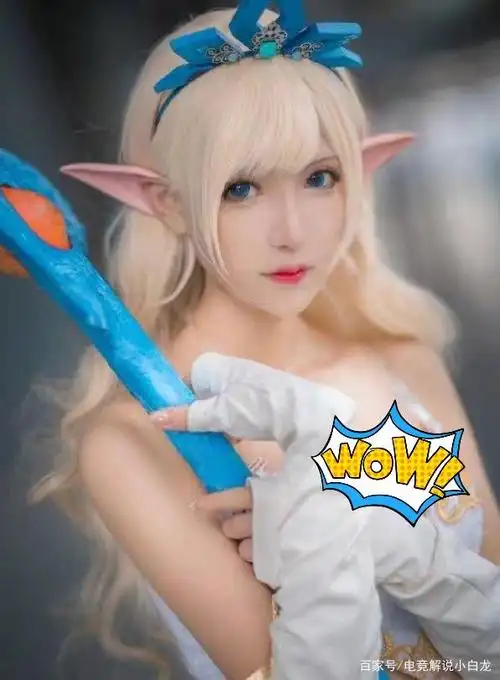 腐团儿cos英雄联盟女角色,一手风女惊艳众人,难怪坐上一姐位置!