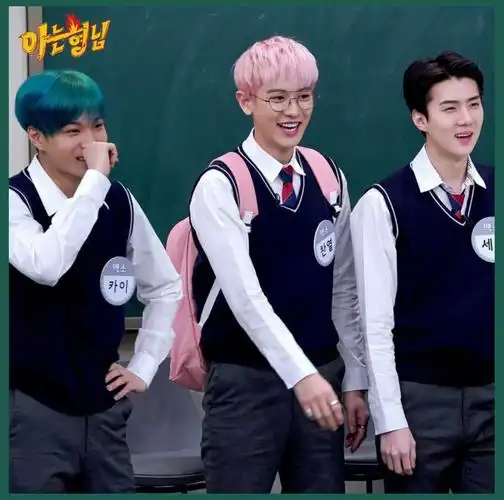 exo相爱吧  #pcy  #exo  #exo朴灿烈  #首尔三大炮  #kai  #世勋