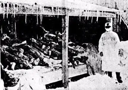 除上述实验外,731部队以活人为材料的细菌实验还有:将人置于真空室等