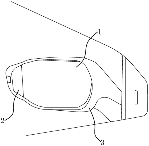 本实用新型属于汽车技术领域,涉及一种后视镜.