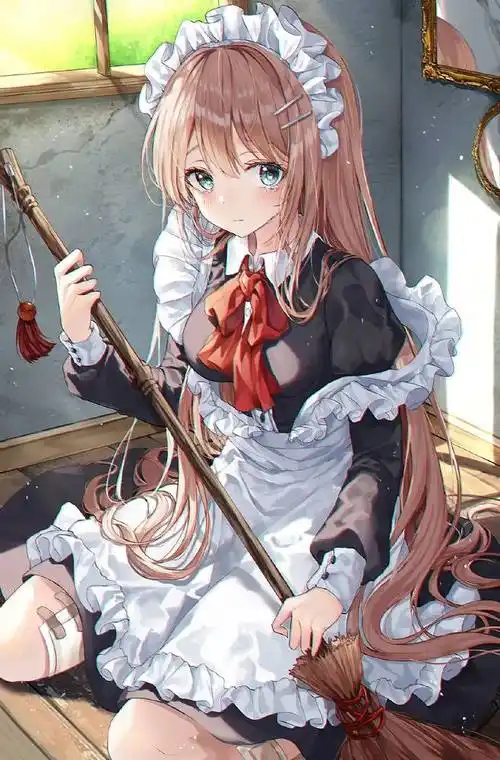 日韩插画薄涂二次元日本画师m1yu的可爱少女插画作品