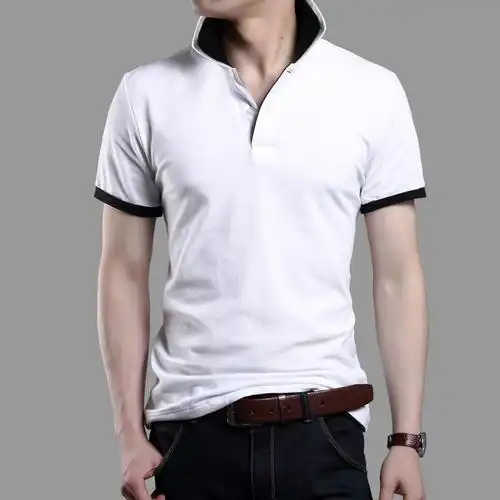 2019潮流短袖t恤男夏季新款修身男士t恤衫潮流男装韩版休闲上衣男