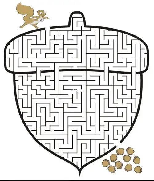 100种适合幼儿的迷宫游戏 分享分享