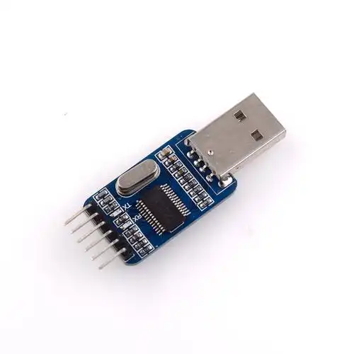 hw-047 pl2303/usb转ttl升级小板 中九升级线刷机线 带自动复位