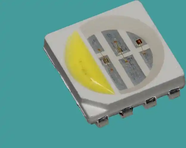 led四色贴片 5050rgbw四合一灯珠