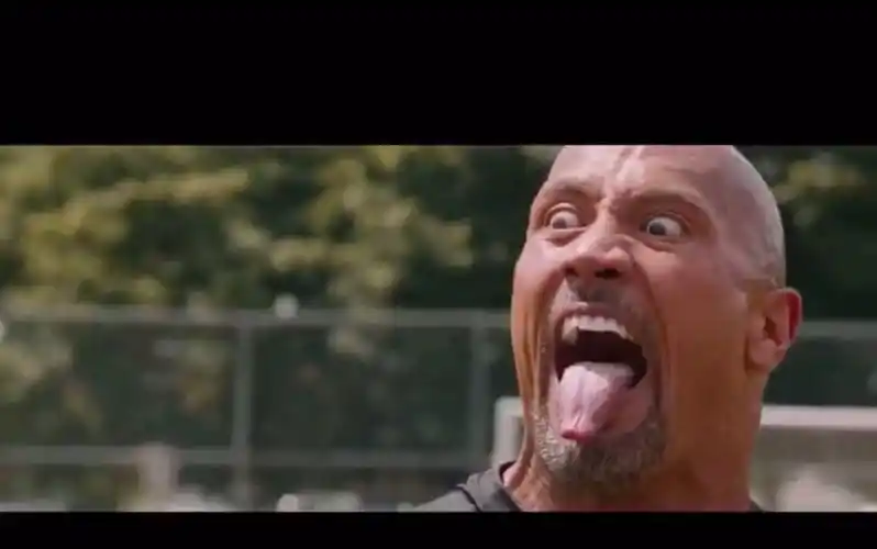 巨石强森这就是猛男的少女心吗