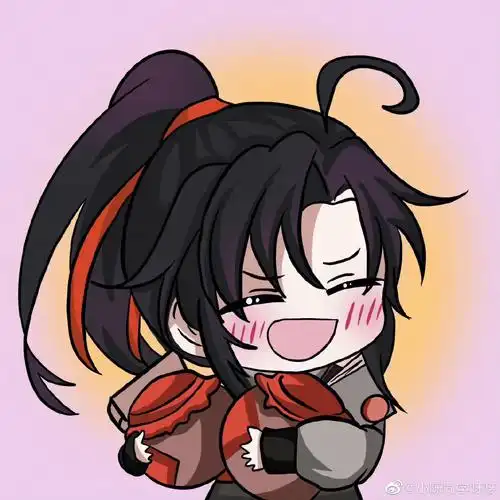 好可爱呀#q版  #魏无羡蓝忘机  #魔道祖师