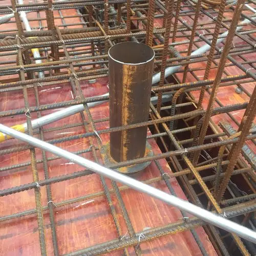 预埋的套管高度