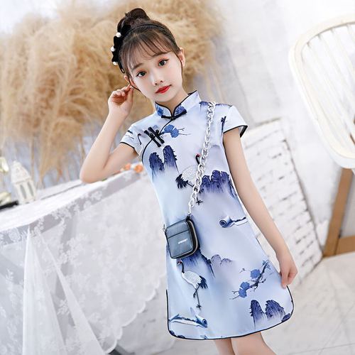 国潮旗袍儿童