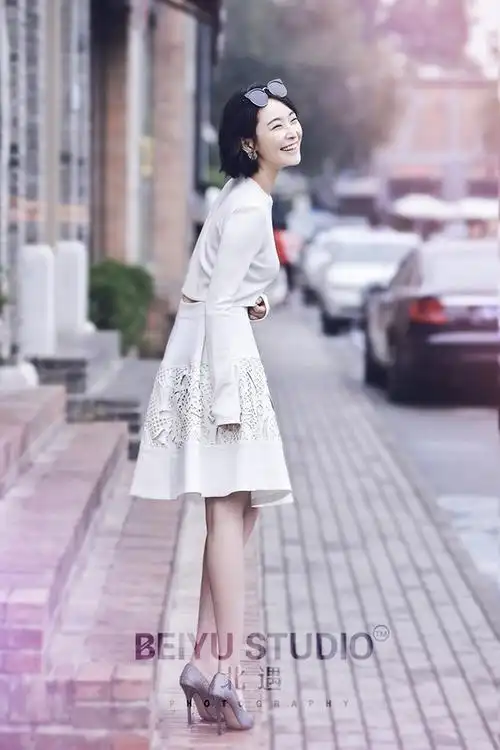 情人节李曼诠释婚纱时装大片-大众点评结婚频道