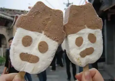 童年的最爱--小雪人雪糕