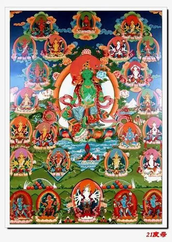 圣度母及故事—六世噶陀仁珍千宝