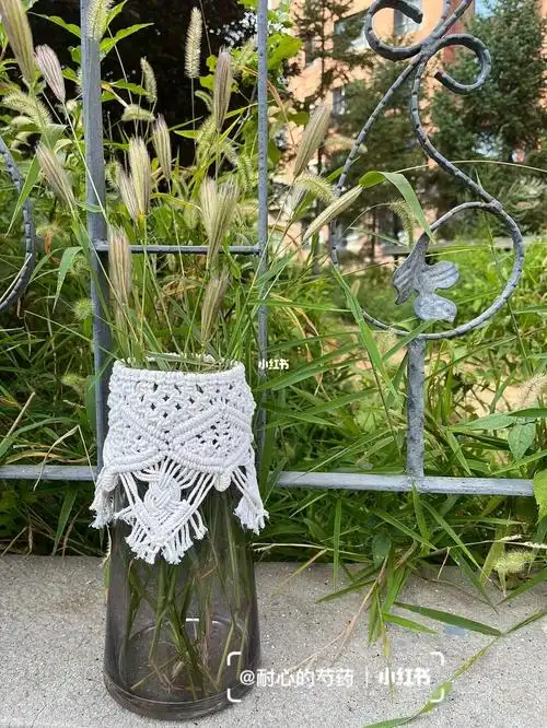 看腻了加件外套换换心情呀#macrame手工编织  #手工编绳  #编绳教程