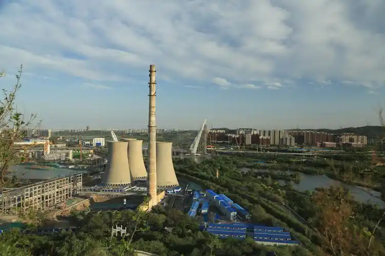 远眺石景山,首钢园区