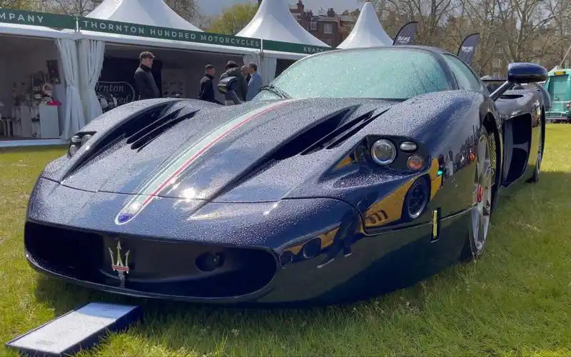 经典玛莎拉蒂mc12|2023伦敦顶级豪车展|4k