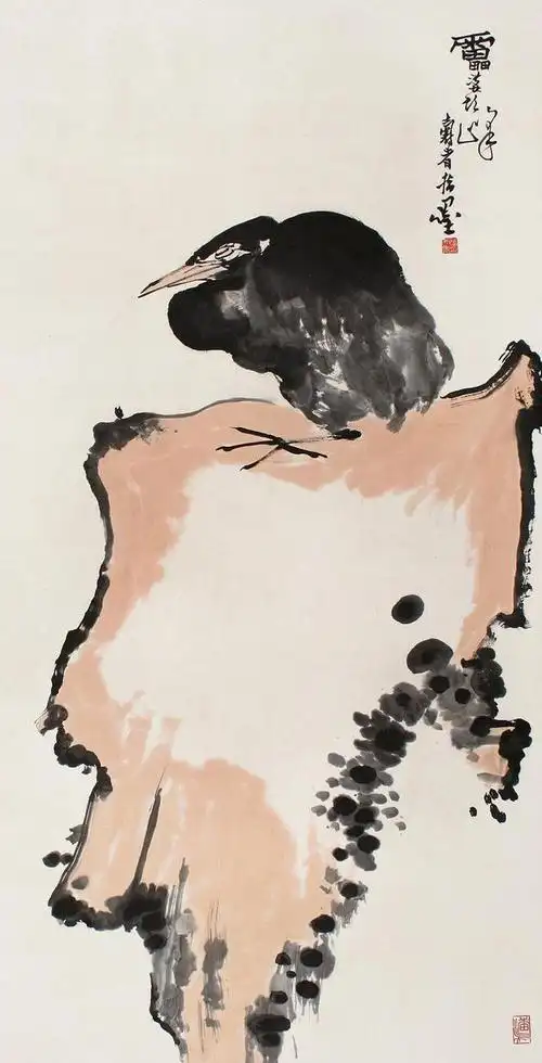 中国花鸟画大师潘天寿先生作品鉴赏