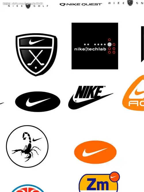 耐克标志集图片