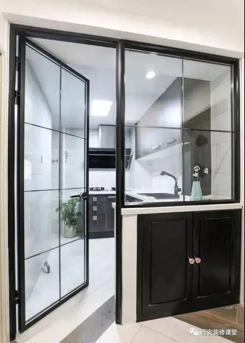 入户门直对厨房门怎么去装修