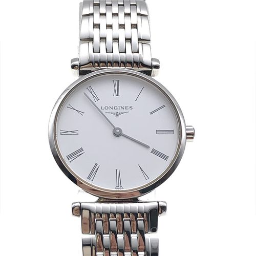 98新 浪琴男表 嘉岚系列 石英手表l4.209.4.11.6奢侈品 l4.209.4.11.