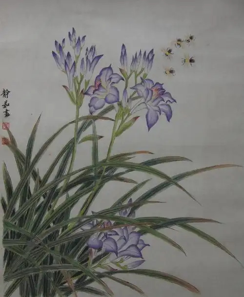 【原创】工笔-萱草