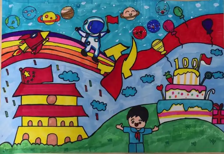 学党史颂党恩献礼建党百年祁家湾中心幼儿园开展建党100周年主题系列