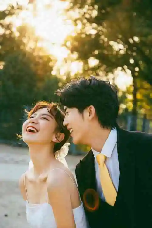 室外婚纱照风格
