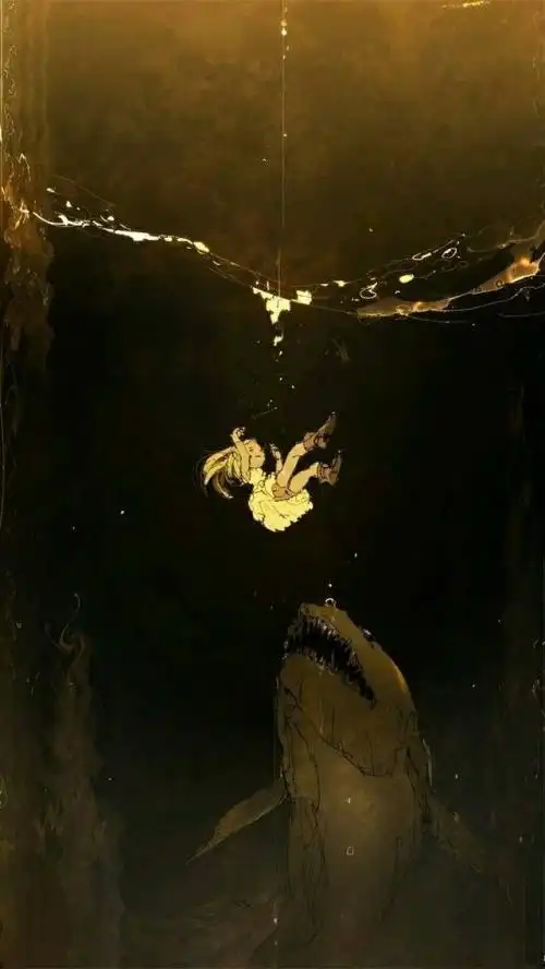 坠落的少女_卡通动漫qq皮肤_我要个性网