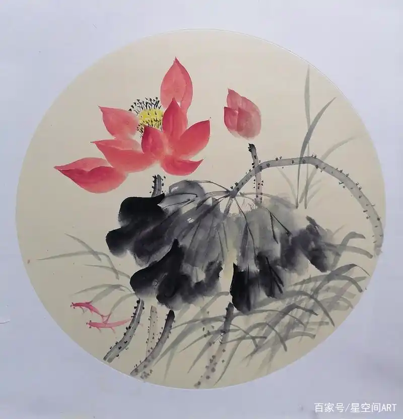 少儿国画入门教学范例