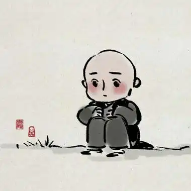 最萌小和尚卡通图片头像,一禅小和尚可爱图片头像_卡通动漫_头像控