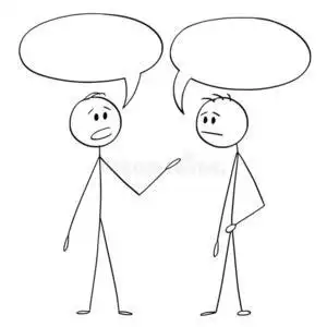 我和我的朋友喜欢一起说话聊天要如何画超简单小人简笔画大全两个人在