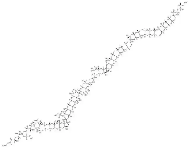 刺尾鱼毒素结构式