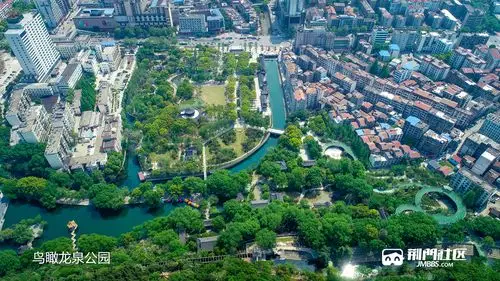 鸟瞰龙泉公园