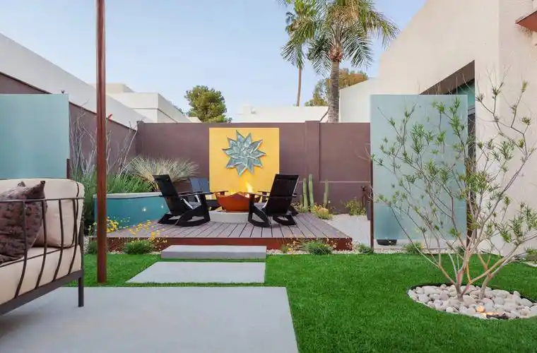 庭院设计现代简约庭院怎么设计学会这三招享受简约花园生活