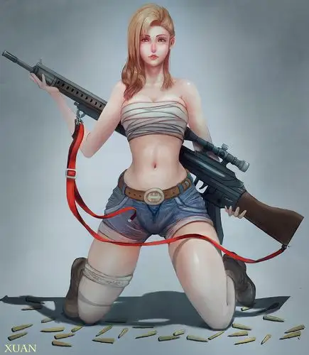枪娘 由 s9656012 创作 | 乐艺leewiart cg精英艺术社区,汇聚优秀cg
