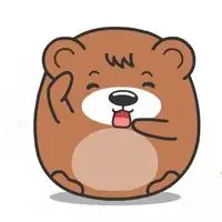 胖呼呼圆溜溜这才是我的特点可爱搞笑小熊卡通头像图片