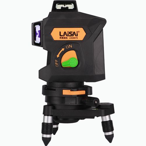 莱赛激光水平仪线贴墙仪蓝绿绿光lsg667s高精度自动调平水平仪
