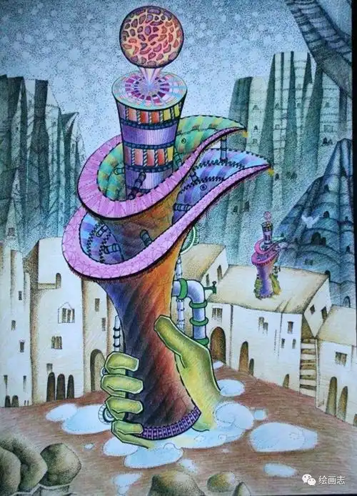 儿童画复杂一等奖,复杂儿童画一等奖-图片大观-奇异网