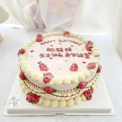 生日蛋糕晒一晒  #复古蛋糕  #适合送妈妈的生日蛋糕