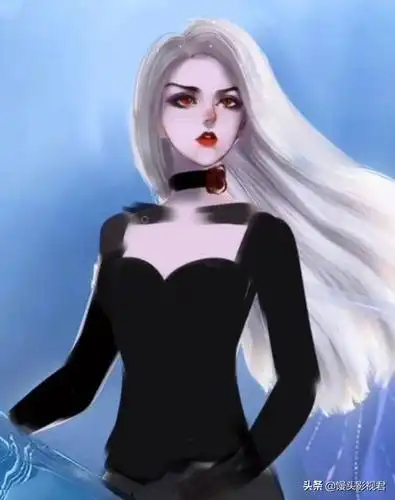 冰雪女王艾莎黑化后啥样?p图大神操作,看到最后效果:太上头