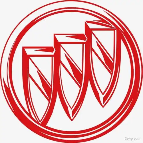 别克汽车png素材透明免抠图片卡通手绘