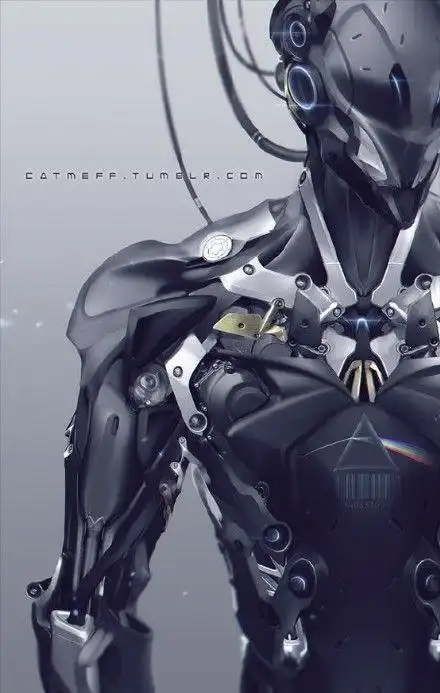 绘画参考人形机器人的外部机甲参考机械迷们还是游戏渣们不来看看么