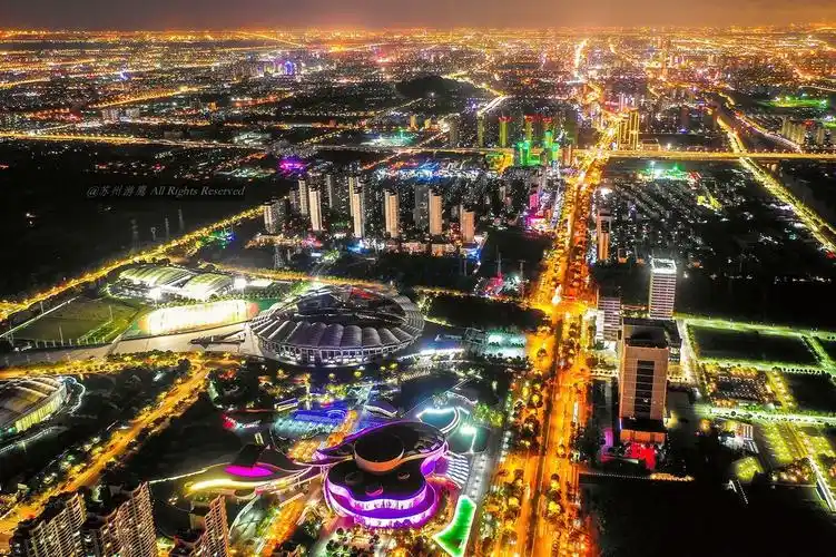 看看夜晚的大昆山